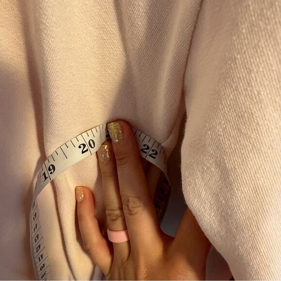 Xirena Light Pink Shawl Cotton Soft Cardigan Sweater Sweatshirt Small - Picture 8 of 14